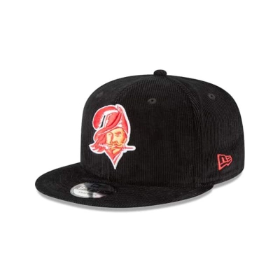 Sapca New Era Tampa Bay Buccaneers NFL Corduroy 9FIFTY Snapback - Negrii